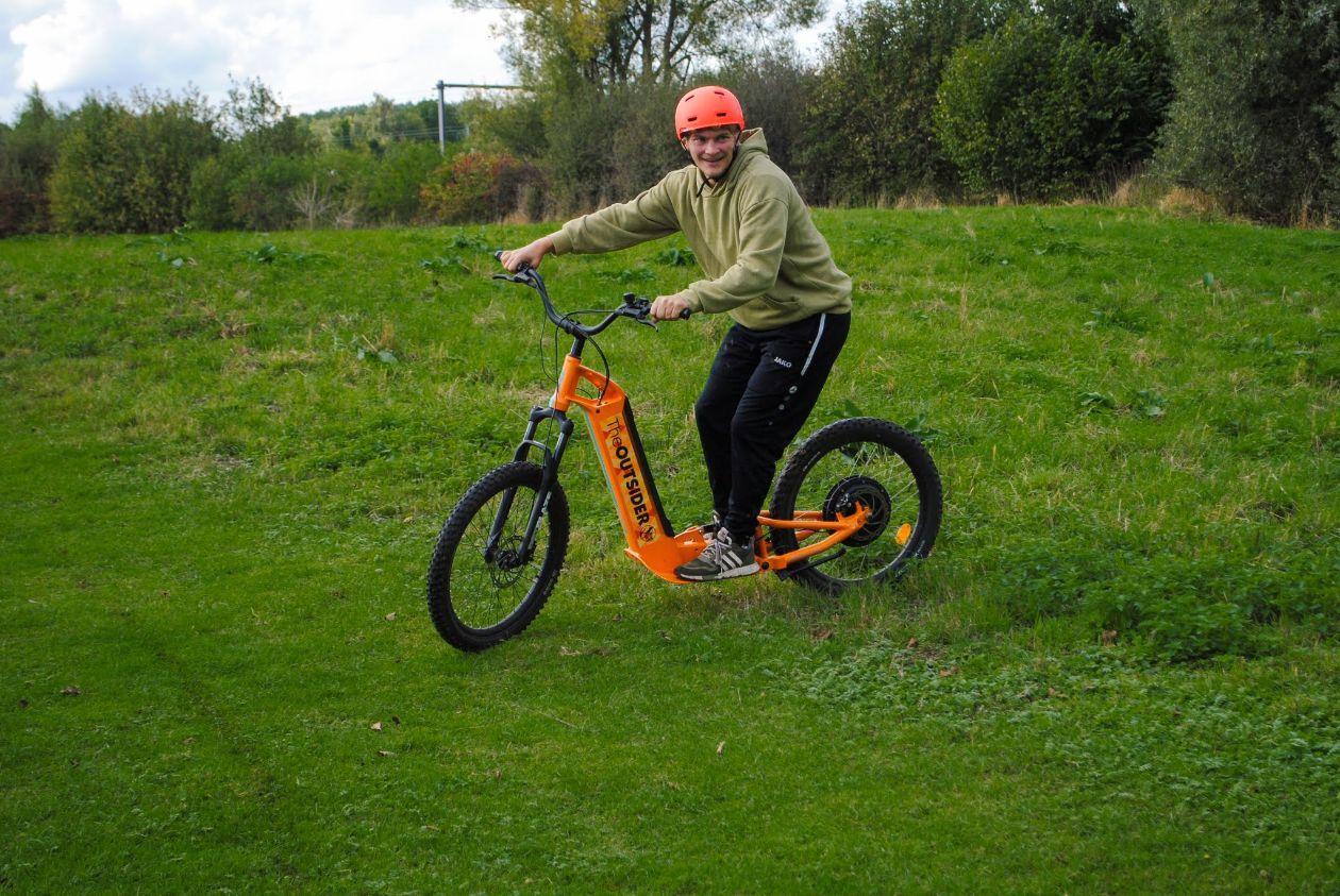offroadstep in actie